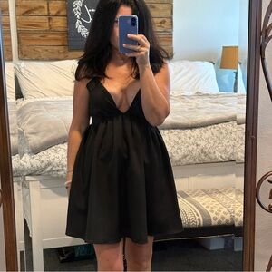 NWT Medium Alex Mini Dress | Plunge Neck | Glam, Chic, Leggy
